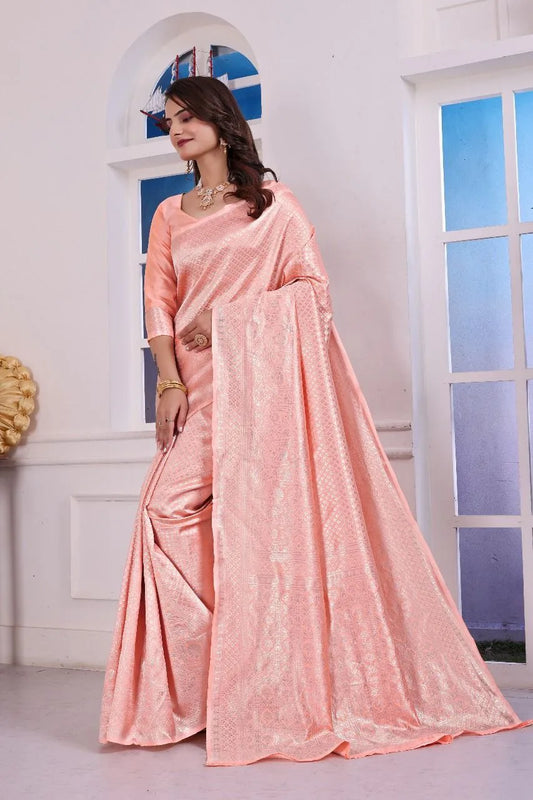 Classic Banarasi Silk Saree for Wedding & Party Wear