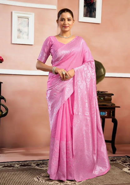 Beautiful Traditional Silk Saree with Elegant Finish