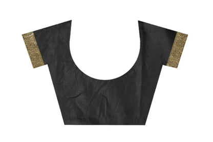 Classic Handwoven Silk Saree with Contrast Pallu