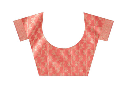 Royal Kanjivaram Silk Saree with Golden Paisley Zari Work