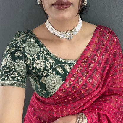 Timeless Elegance in Traditional Woven Saree