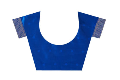 Royal Kanjivaram Silk Saree with Golden Paisley Zari Work