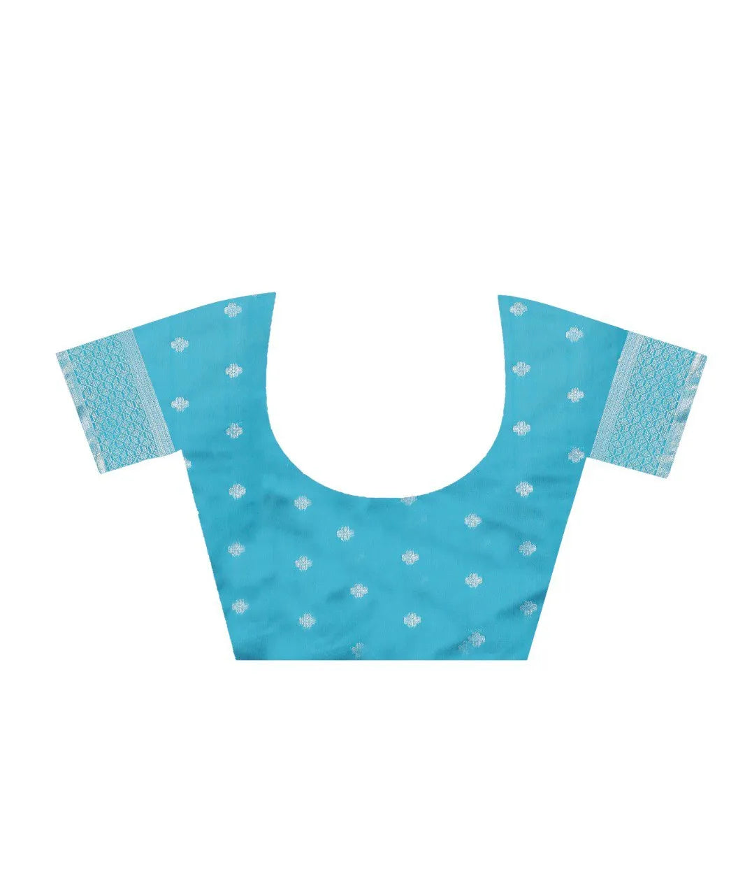 Luxurious Banarasi Silk Saree with Floral Brocade Weaving